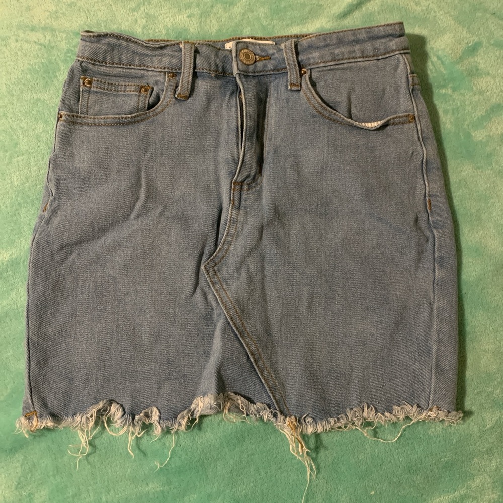 Just Quella Blue Denim Skirt